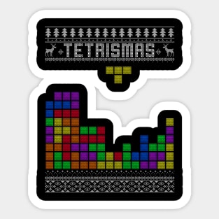 Tetris-Mas Sticker